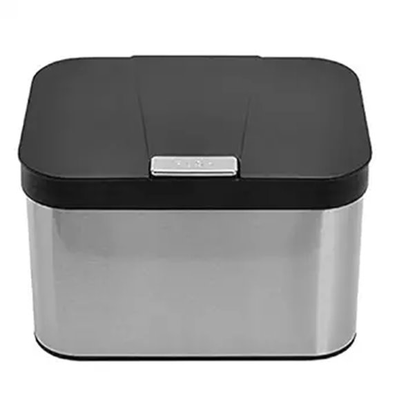 Countertop Indoor Compost Bin with Lid 1.13 Gallon