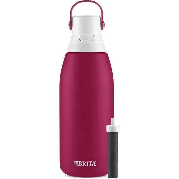 Brita Insulated Reusable Water Bottle with Straw