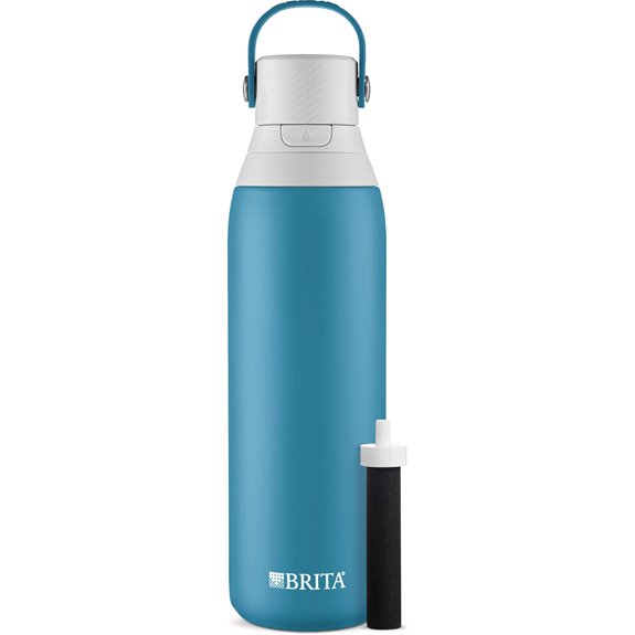 Brita Insulated Reusable Water Bottle with Straw