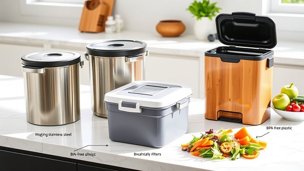 kitchen size odor control