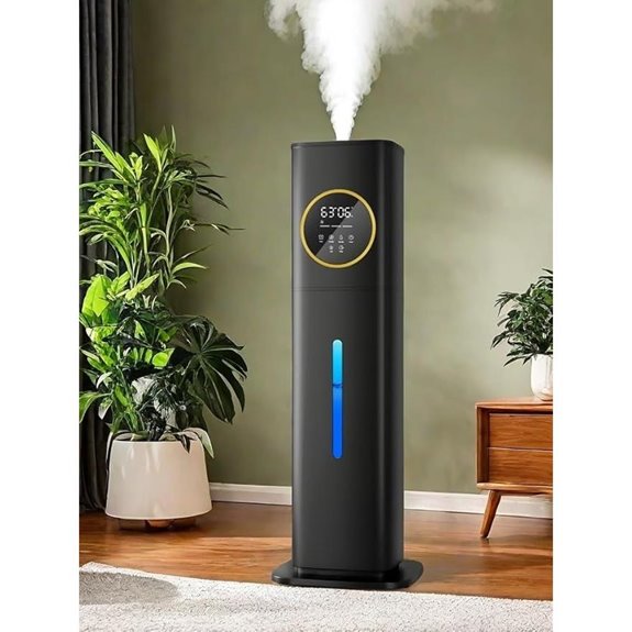 Large Room Humidifier with Night Light and Essential Oil