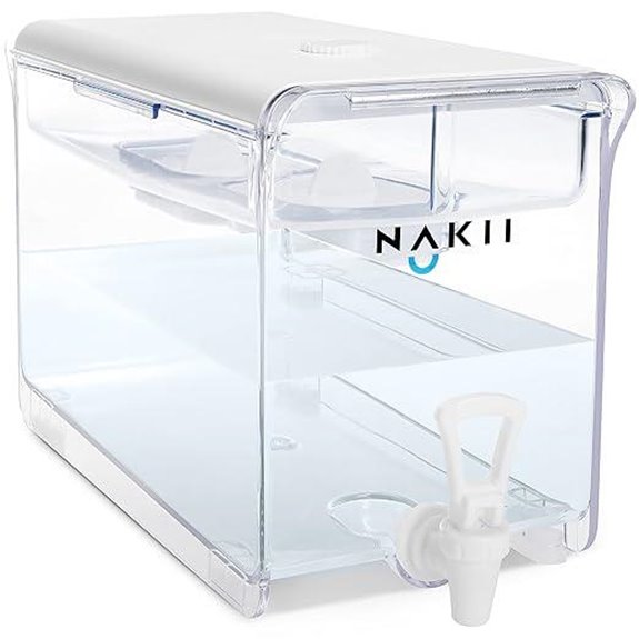 Nakii 18-Cup Water Dispenser with 2 Filters