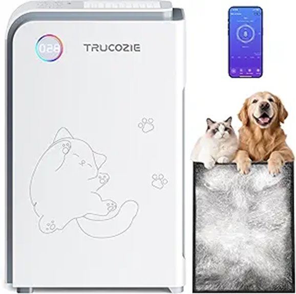 Trucozie Large Pet Air Purifier with WiFi
