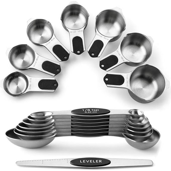 Spring Chef Magnetic Measuring Cups & Spoons Set