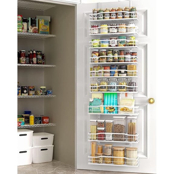 Moforoco 9-Tier Over-the-Door Pantry Organizer