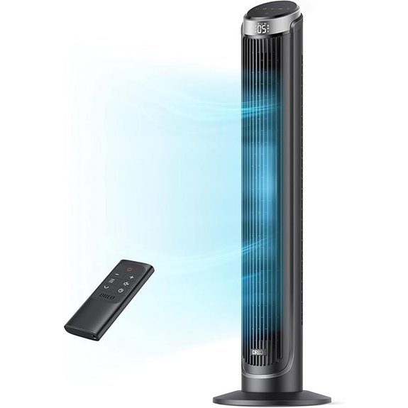 Dreo Tower Fan with Oscillation Remote Quiet Timer