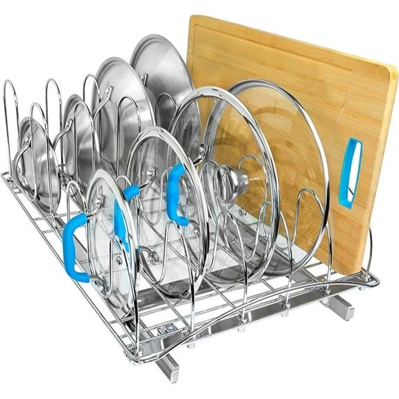 Lynk Pull-Out Kitchen Organizer for Pans and Lids