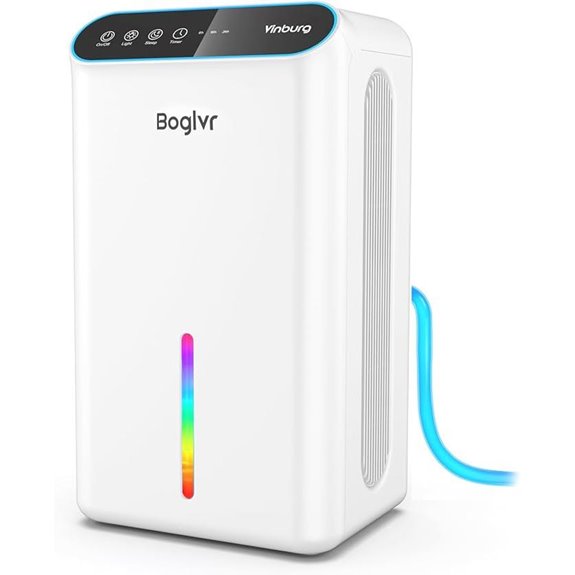 Dehumidifier for Home 85 OZ Quiet 3 Gear Auto Shut