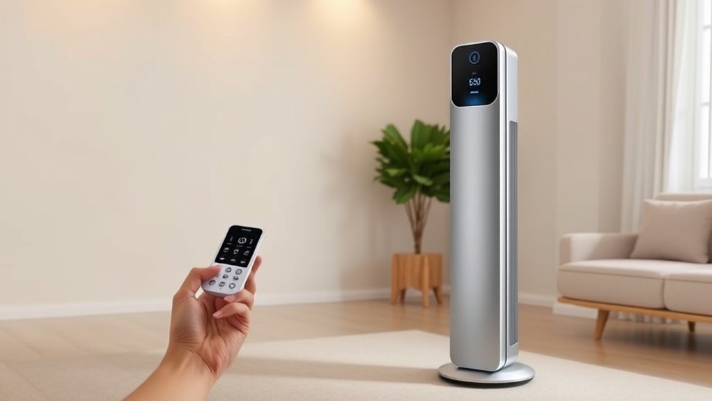 remote control features