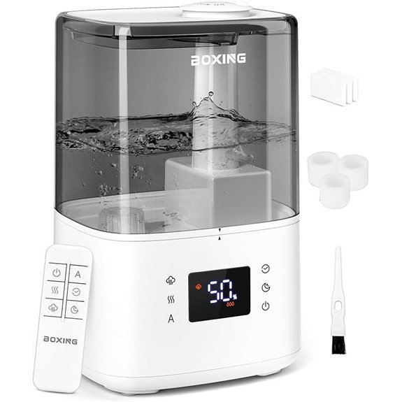Boxing Ultrasonic Humidifier with Remote & Timer