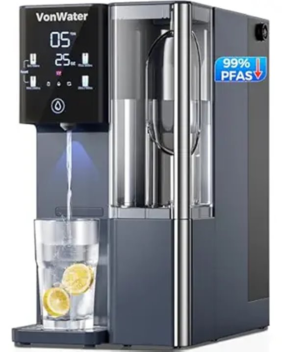 7-Stage Countertop Reverse Osmosis Water Filter System