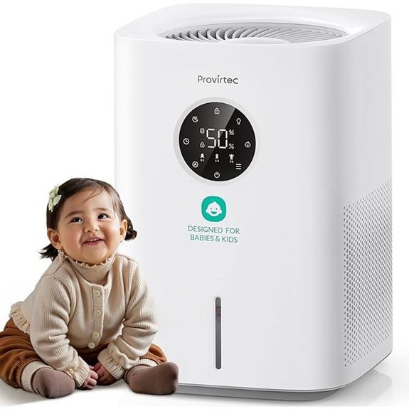 Pro Baby Humidifier with Auto Control and Quiet Operation