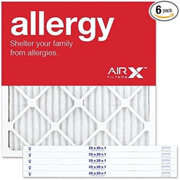 AIRx Allergen 20x20x1 MERV 11 Air Filter (6-Pack)