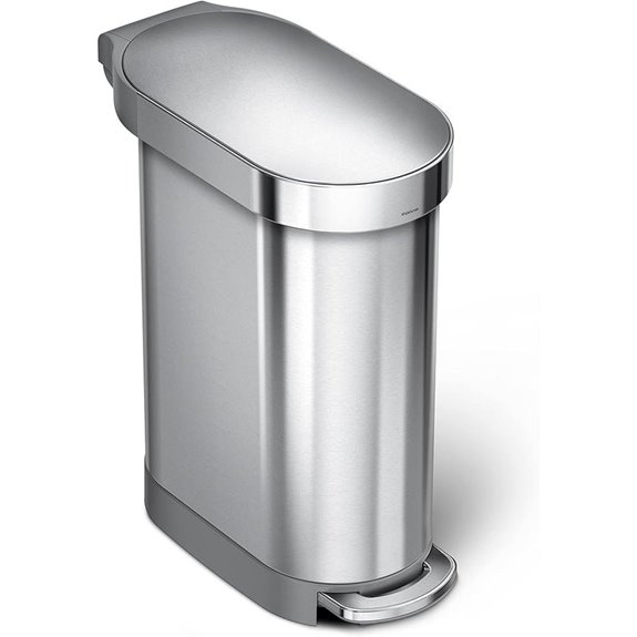 Simplehuman 12 Gallon Slim Hands-Free Trash Can