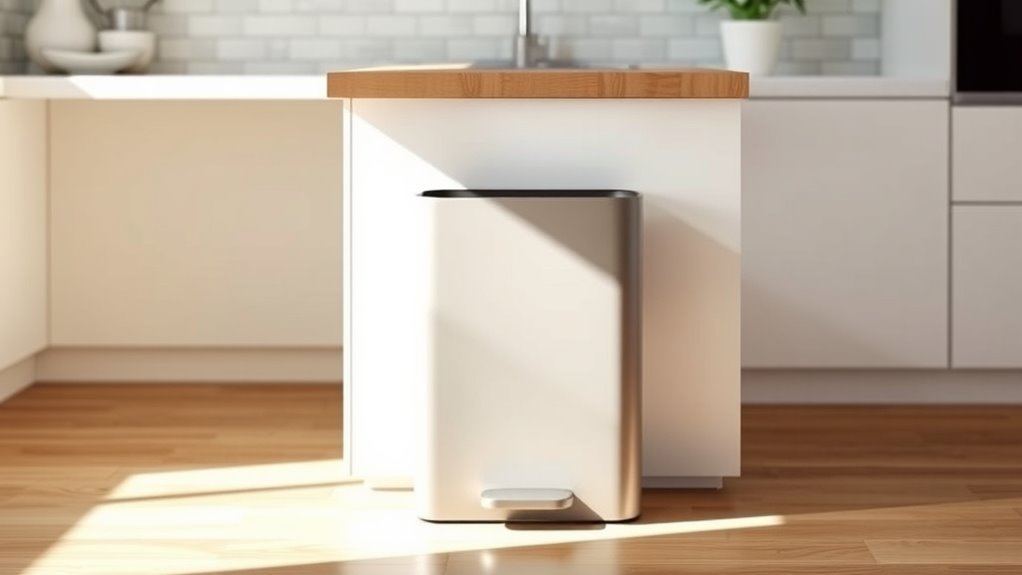 small sturdy odor control trash