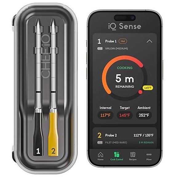 CHEF iQ Sense 2025 Smart Wireless Meat Thermometer