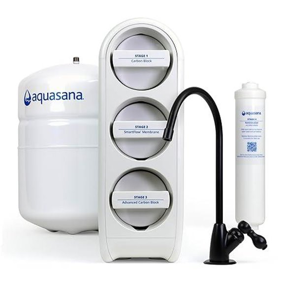 Aquasana SmartFlow Reverse Osmosis Water Filter System