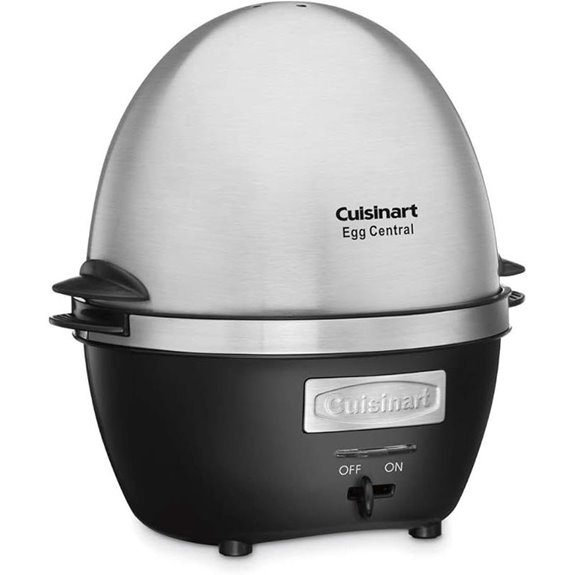 Cuisinart CEC-10 Egg Central Egg Cooker Brushed Stainless Steel