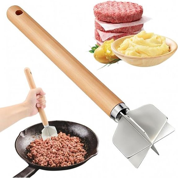 304 Stainless Steel Meat Chopper for Kitchen Cooking
