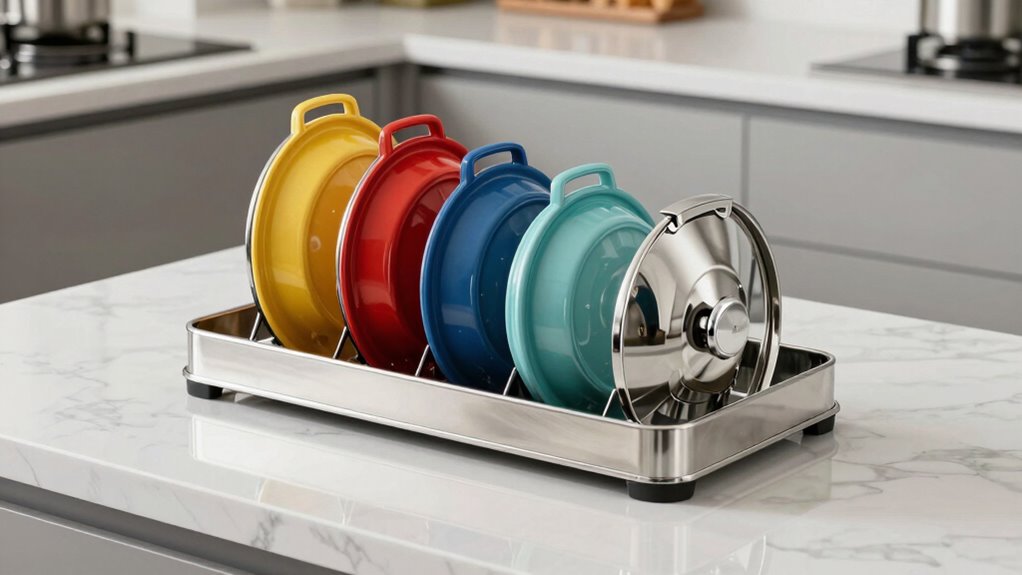 top pot lid storage solutions