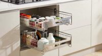 top pull out cabinet organizers