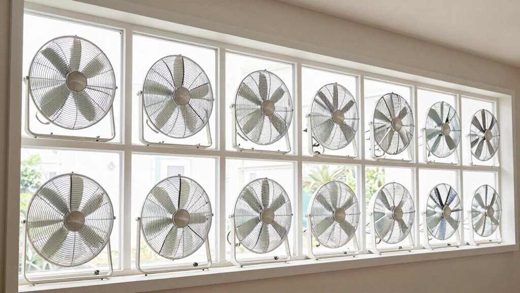 top reversible window fans