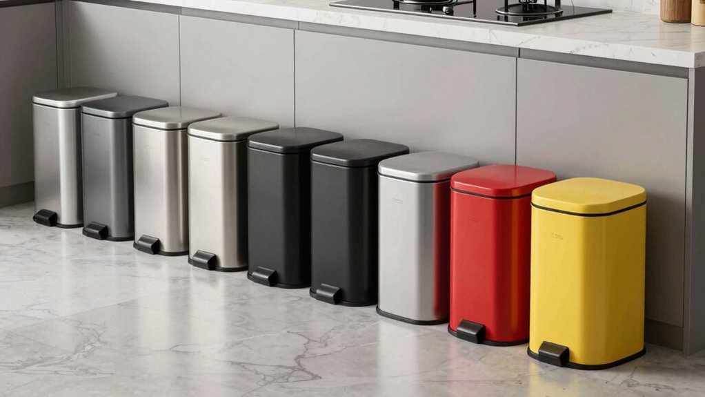 top small kitchen trash cans