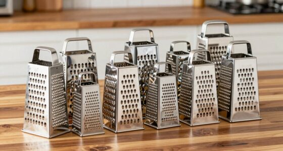 top stainless steel graters