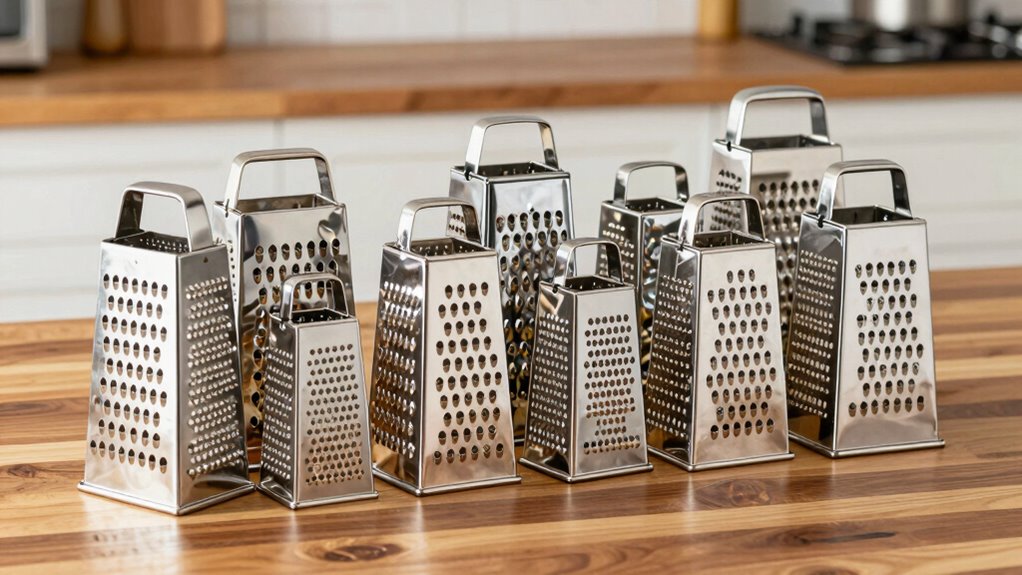 top stainless steel graters