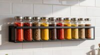 top wall mounted spice racks