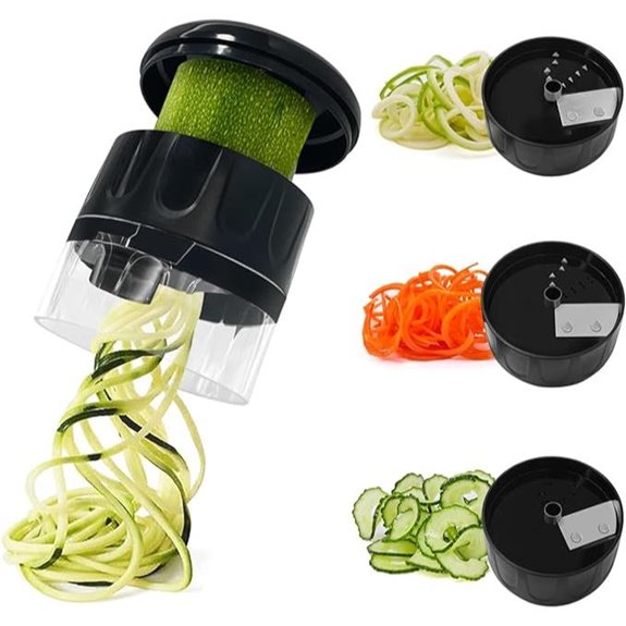 3-in-1 Vegetable Spiralizer and Slicer