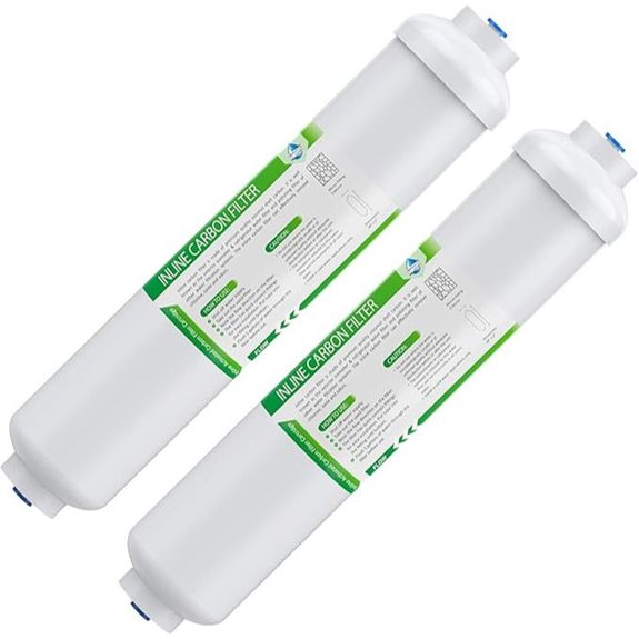 Membrane Solutions T33 Inline Water Filter (2-Pack)
