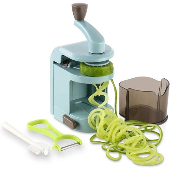 Ourokhome Vegetable Spiralizer with 4 Blades
