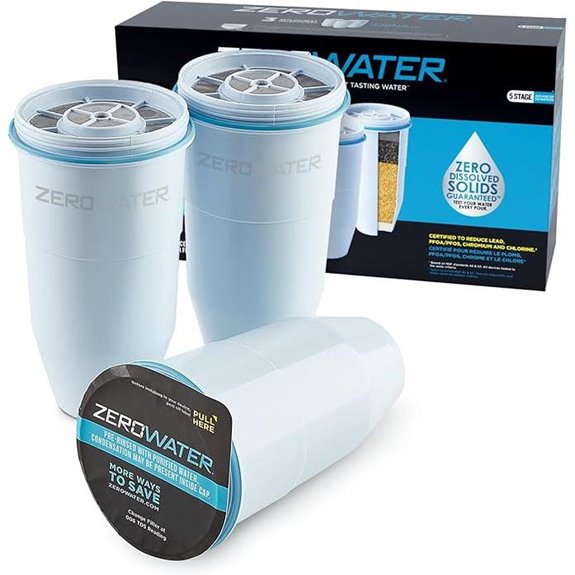 ZeroWater 5-Stage Replacement Filter (3-Pack)