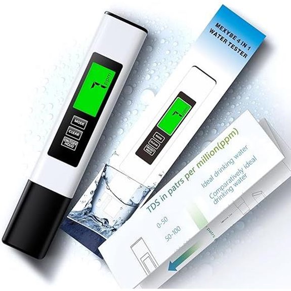 4-in-1 Digital TDS Meter for Water Testing