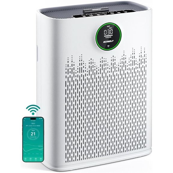 Smart Air Purifier for Home with WiFi and Aromatherapy
