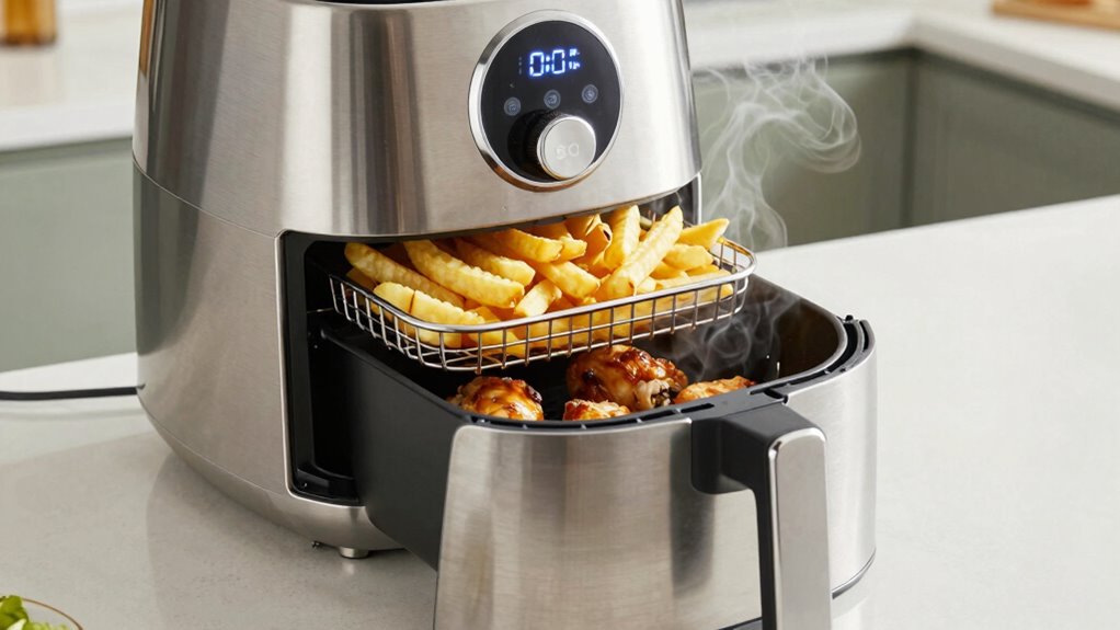 adjust temperature and time