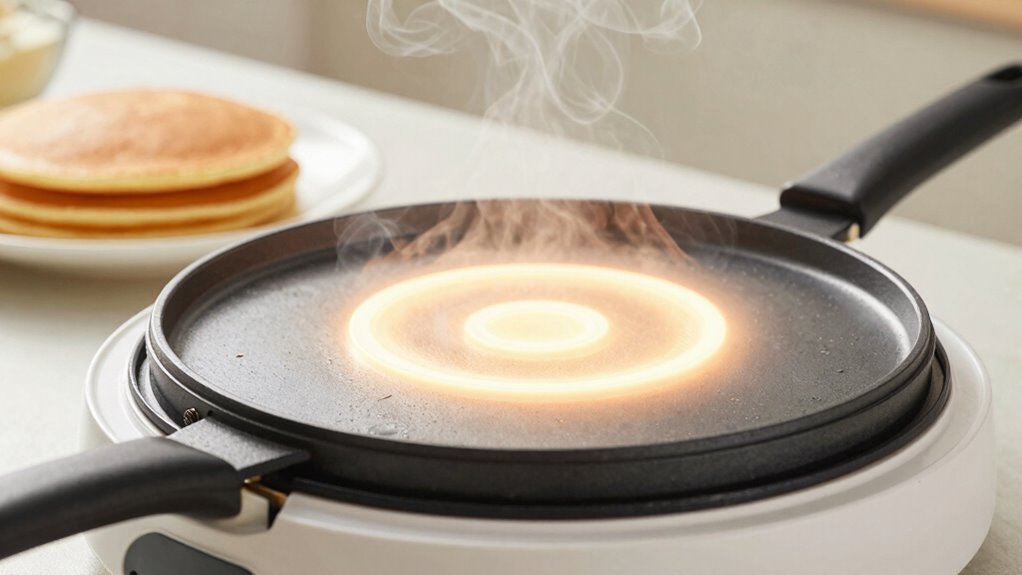 adjust temperature for even cooking