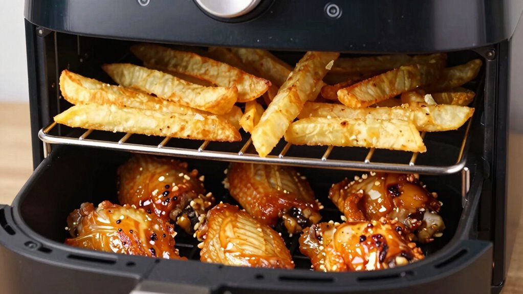 avoid overcrowding for crispiness