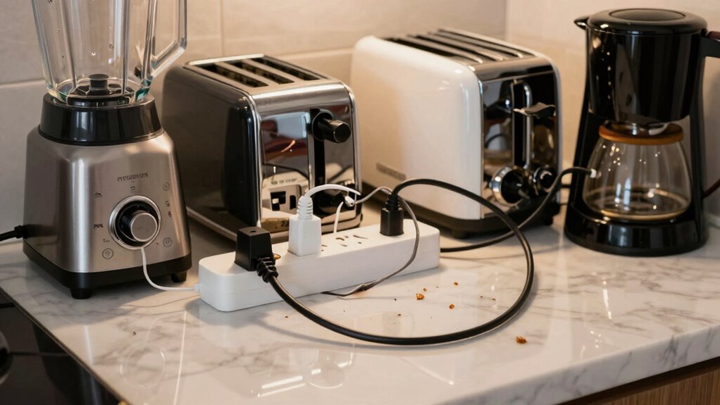 avoid overloading extension cords