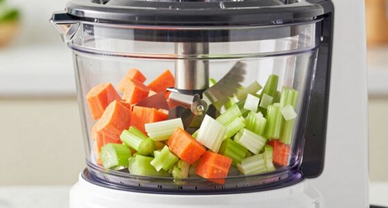 blade technique ensures uniform chopping