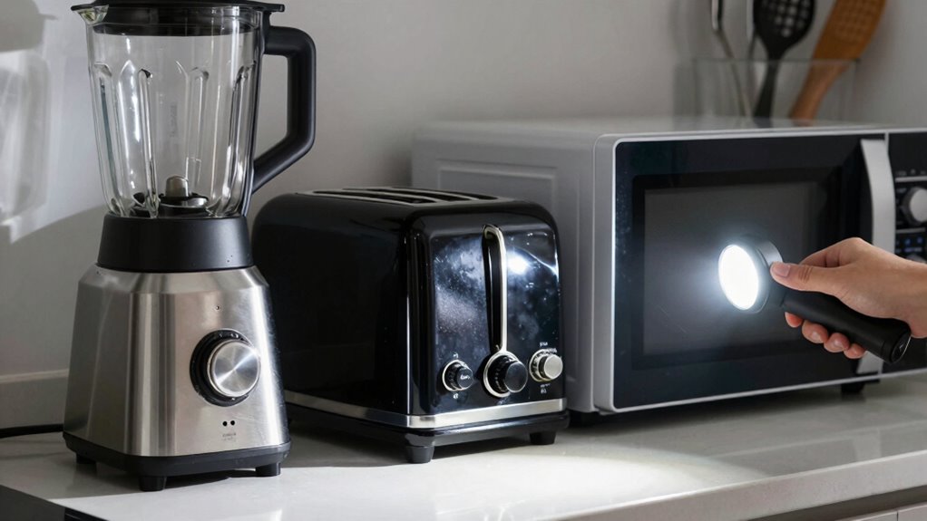 check appliance for damage