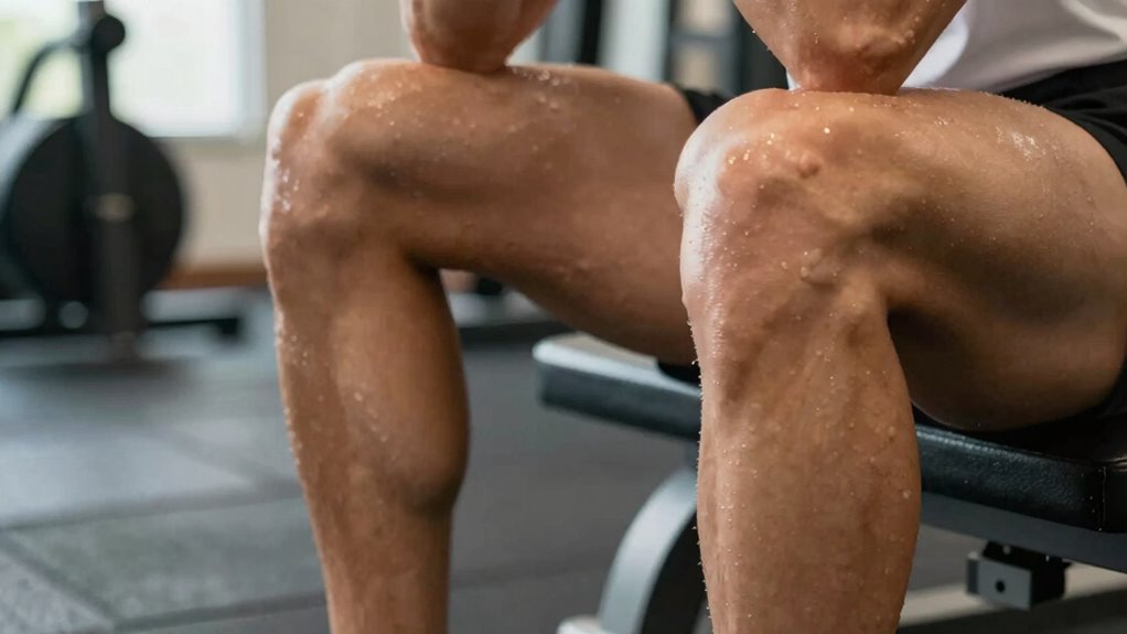 check muscle warmth indicators