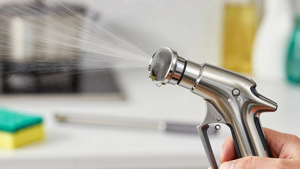 clean nozzle regularly properly