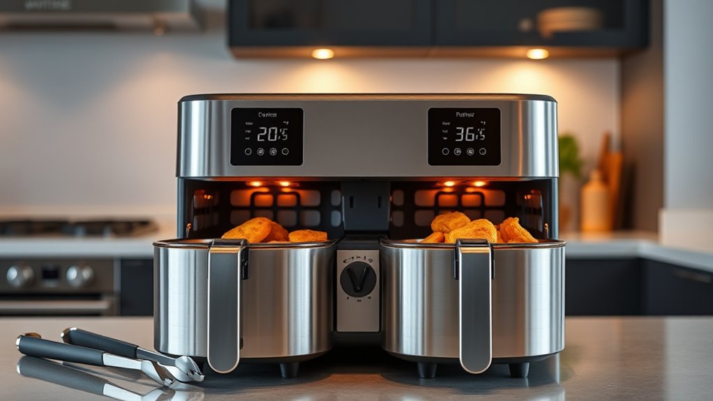 cooking capacity and features