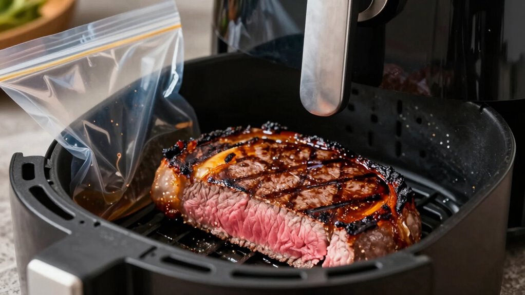 customize doneness and crunch