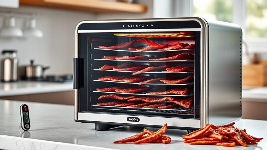 dehydrator features and safety