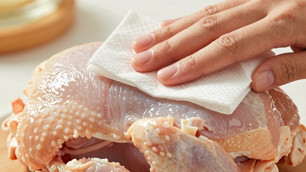 dry pat even moisture