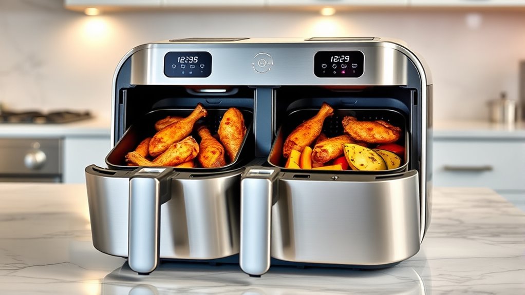 dual basket air fryer considerations