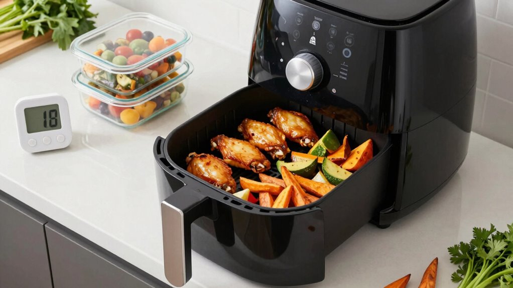 efficient multi meal air frying